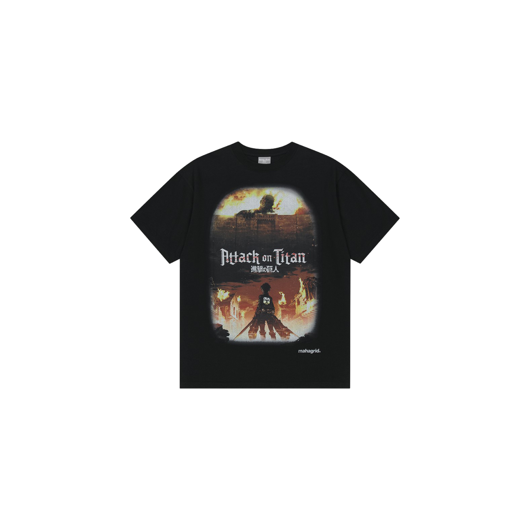 MAHAGRID x Attack on Titan ATTACK ON TITAN SEASON 1 TEE 進擊的巨人 第一季 視覺圖 短T
