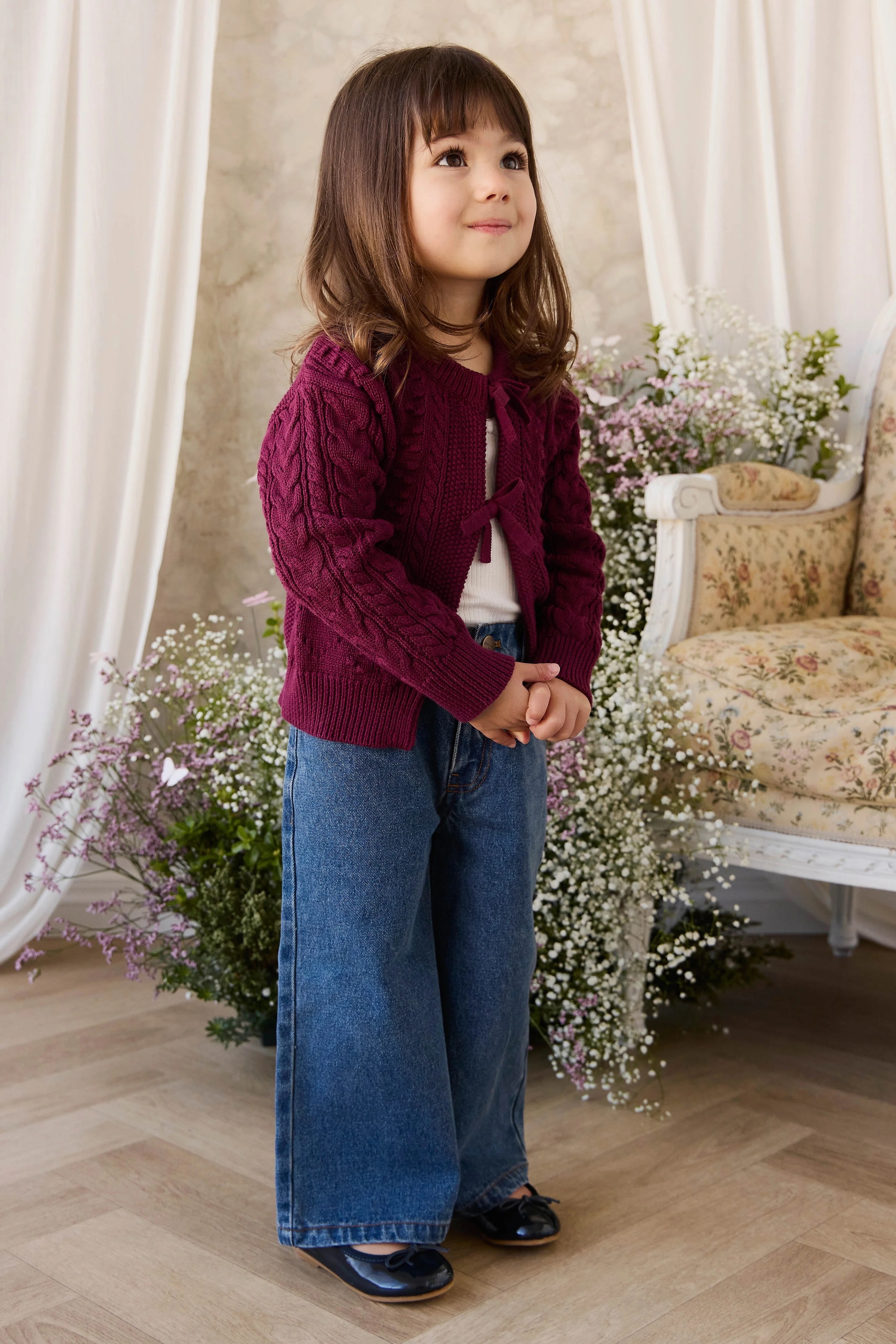 【預購】JAMIE KAY -Beatrice Pant（Classic Denim）