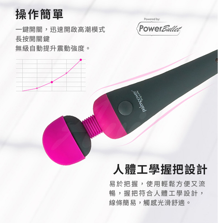 PalmPower Recharge 澎湃愛 極速AV按摩棒 彩虹星空av棒