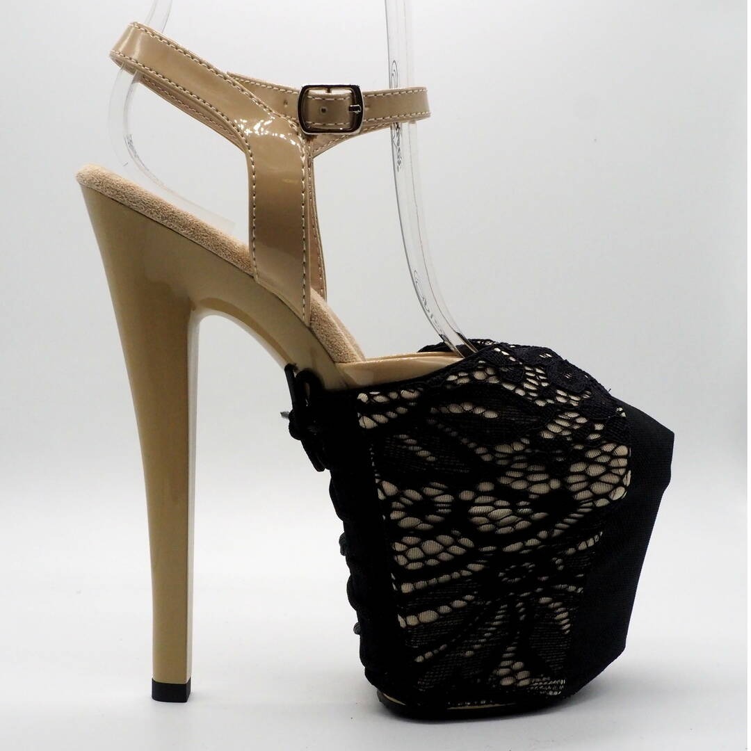 Lace with beige