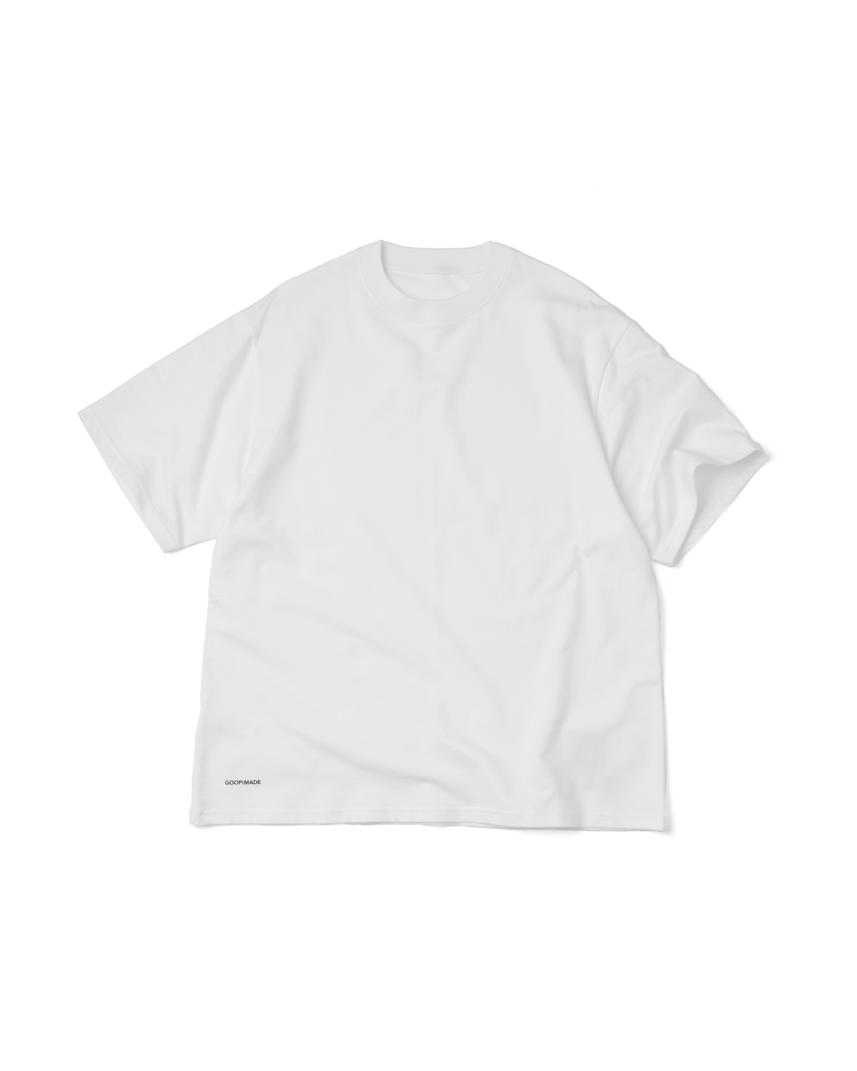 GOOPiMADE No.001 Basic Tee Pack - White