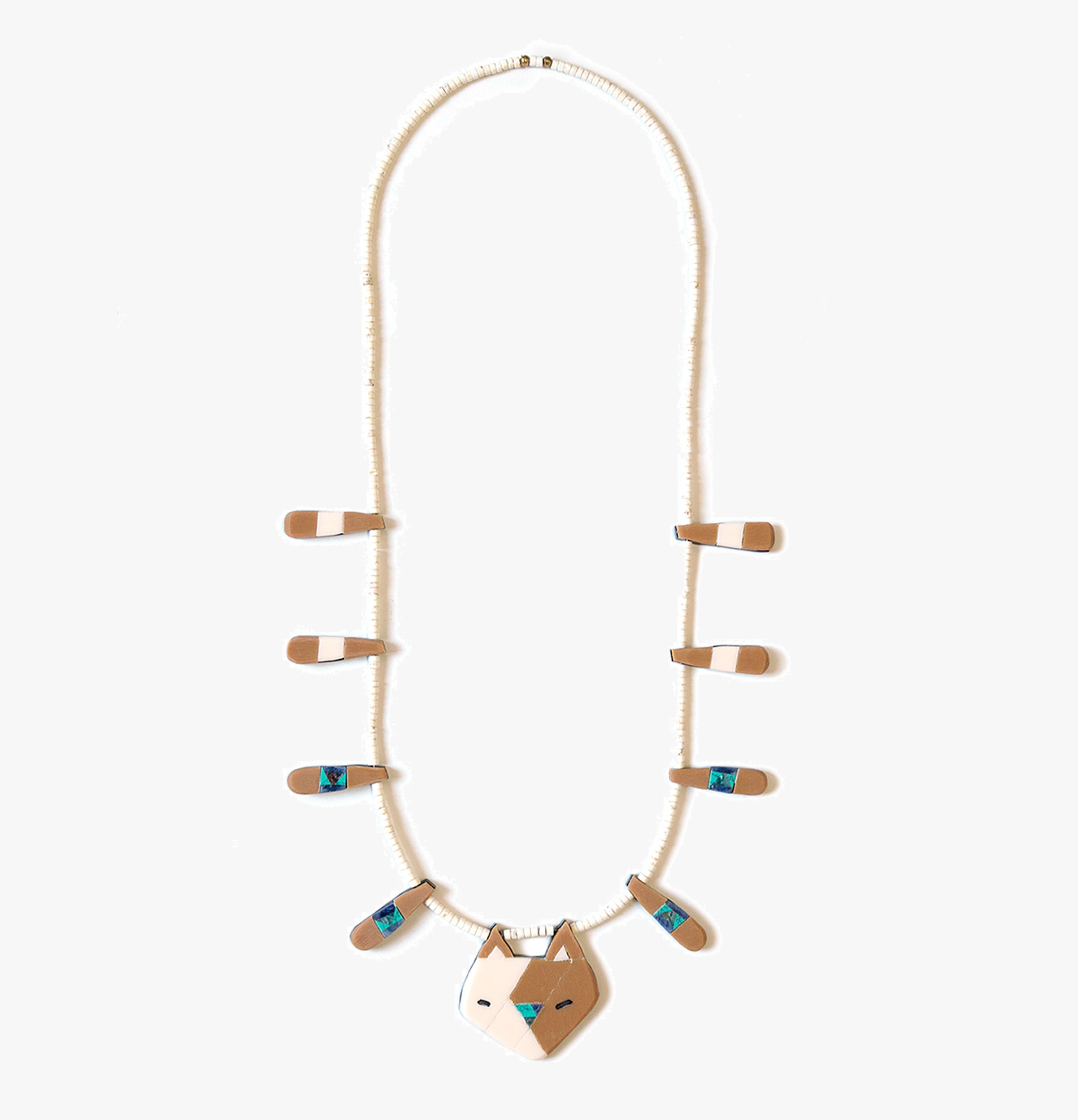 KAPITAL NYANTO DOMINGO CAT NECKLACE (LARGE) - PRE ORDER ITEM (預訂中)
