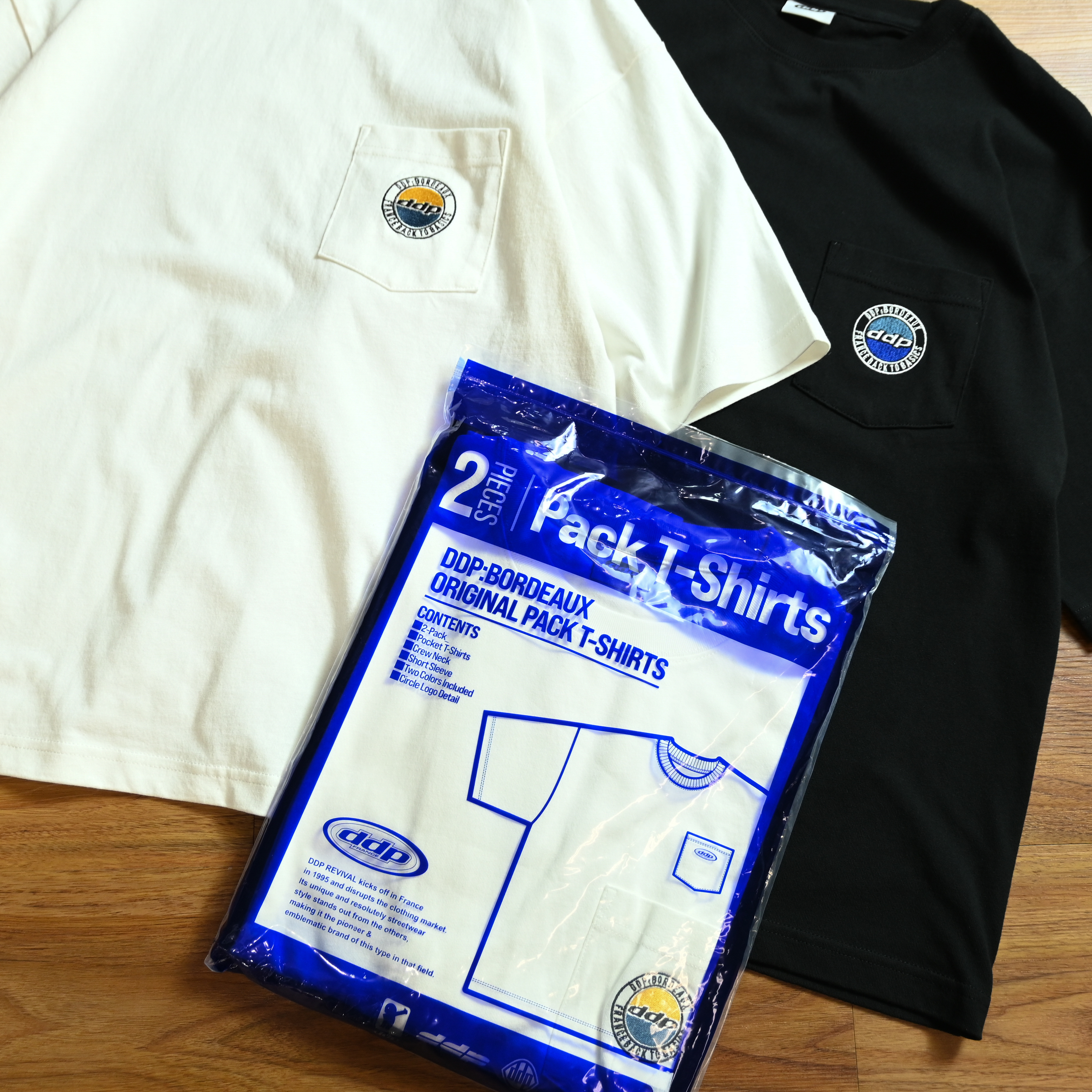 DDP JP EMB Logo 2Pack Tee