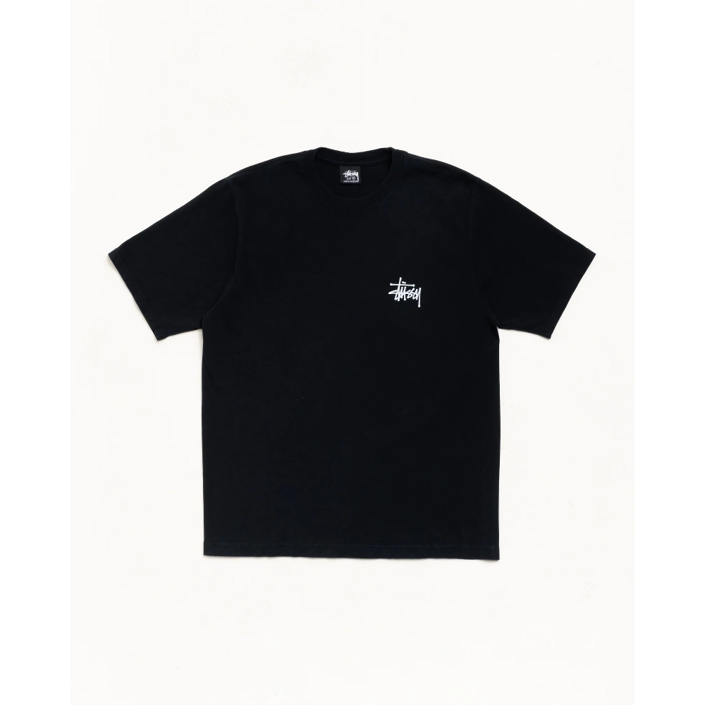 Stussy BIG DOG STONE WASHED TEE 短T 黑色 白色