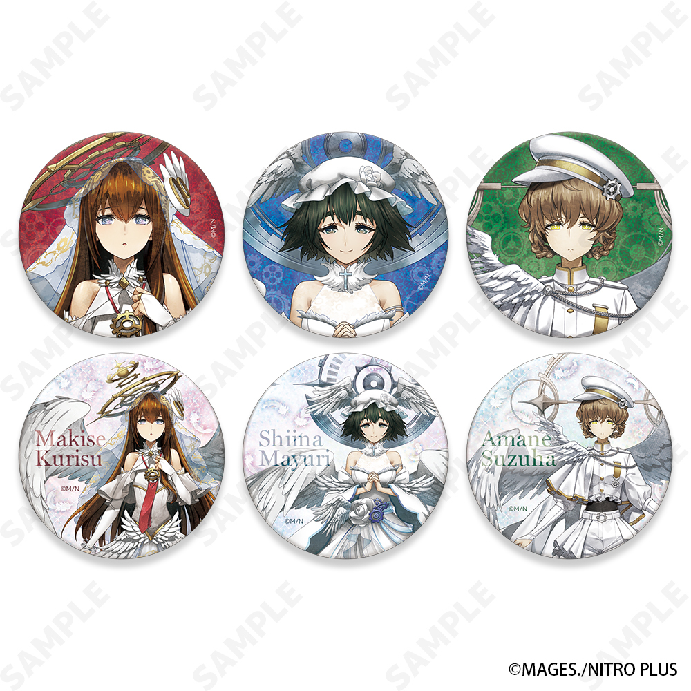 「ACG.GO」「預購」D-techno《命運石之門 STEINS;GATE》Trading 全息閃亮徽章 遊戲神 (Divine Goddesses) (整盒6入)