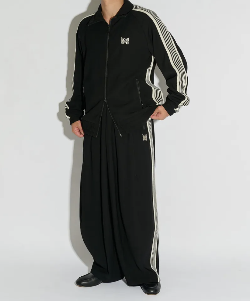 Needles x Studious H.D Track Pants -Amunzen- BLACK