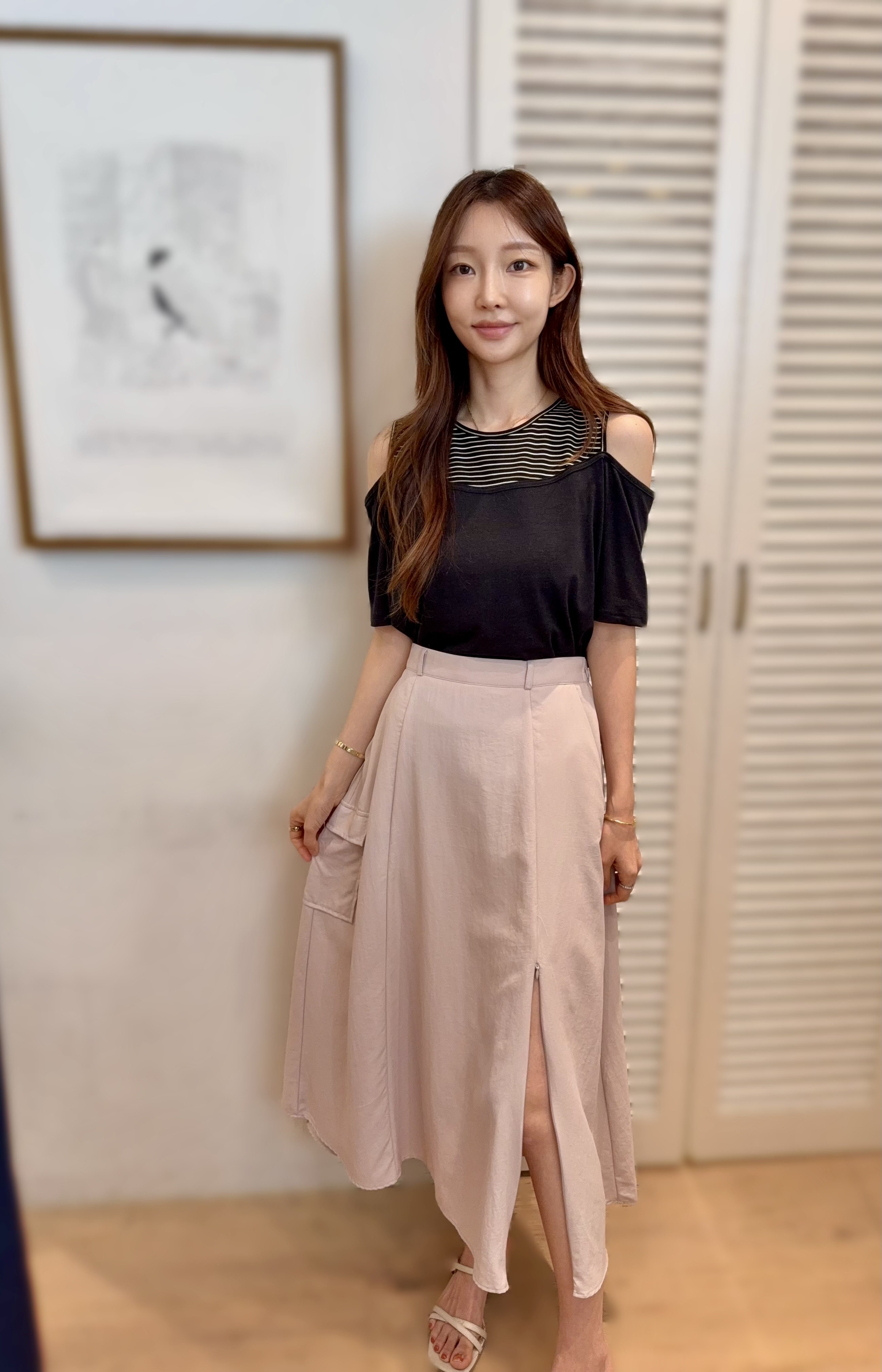F24  長裙腰25-36 HIP41 長32.5 $489 (一口價)