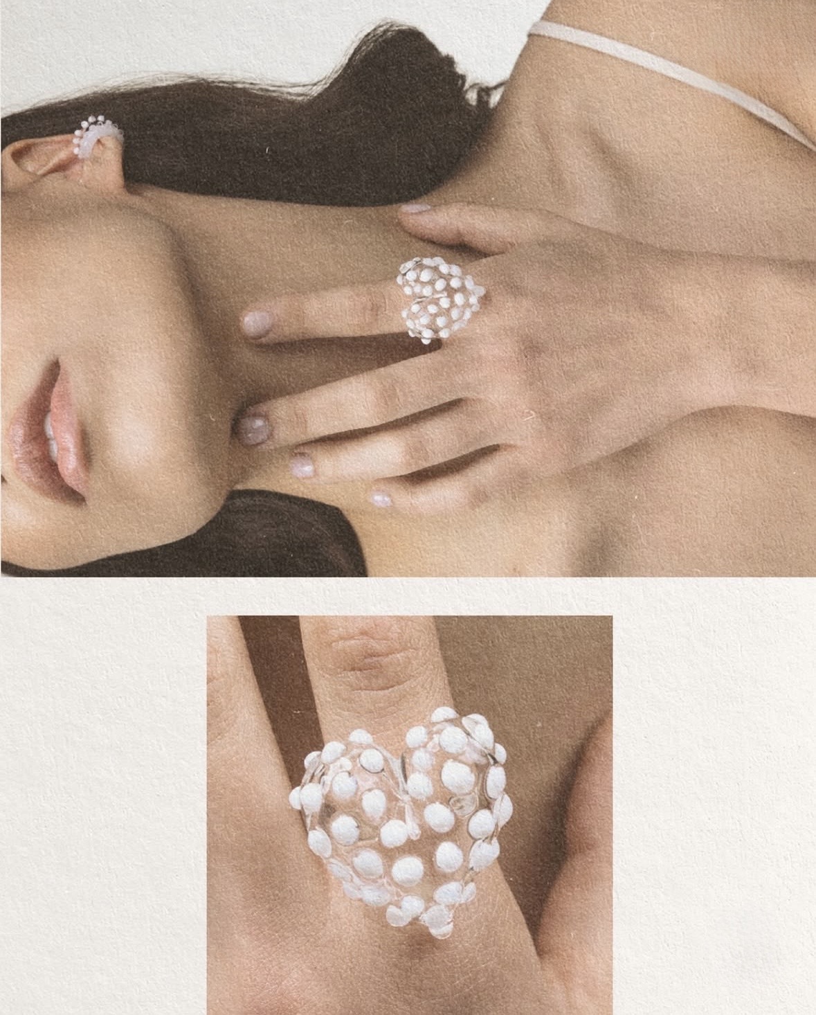 Petite A -  Dots Kardia Ring