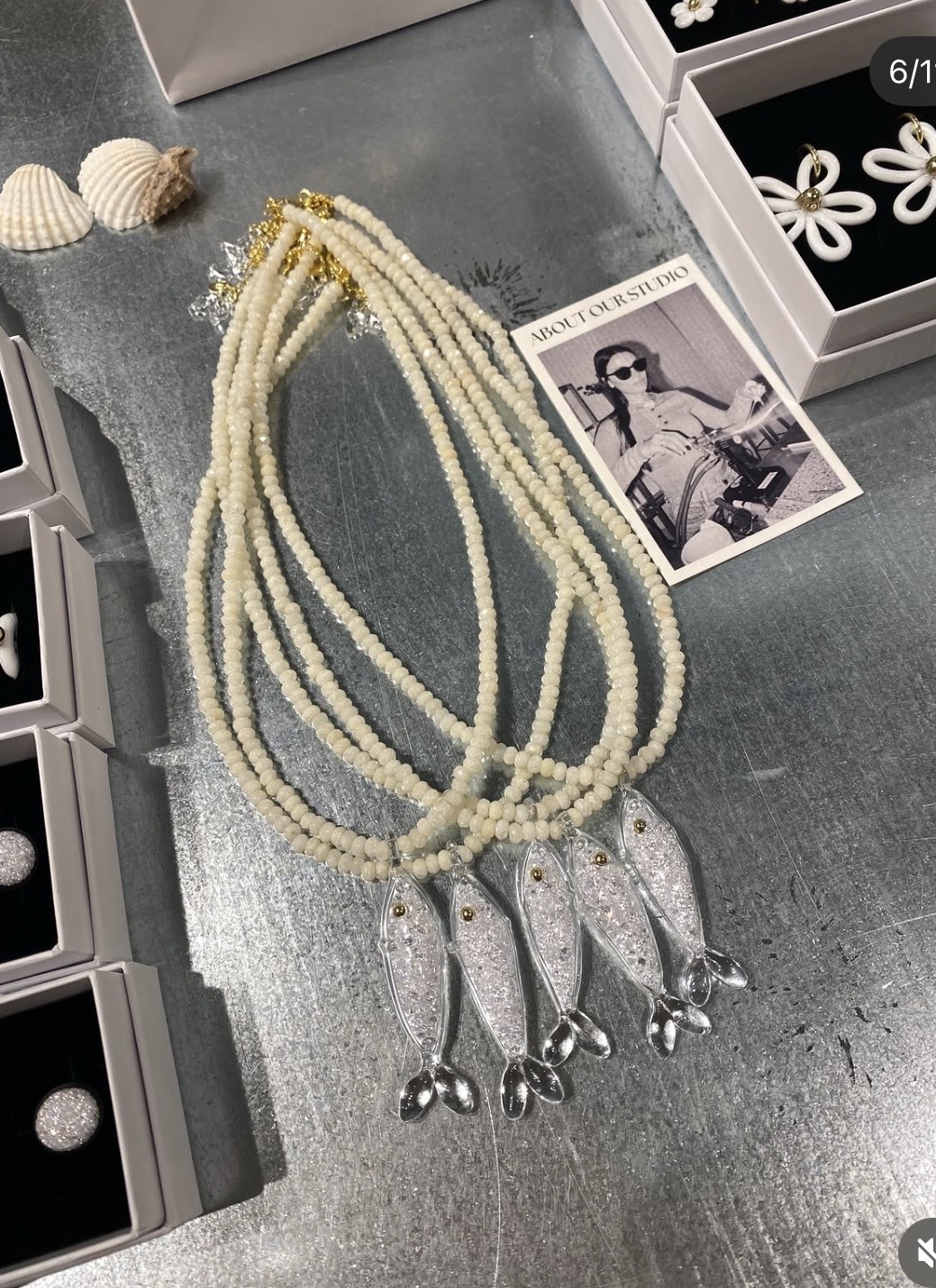 Petite A - Sardinita Necklace