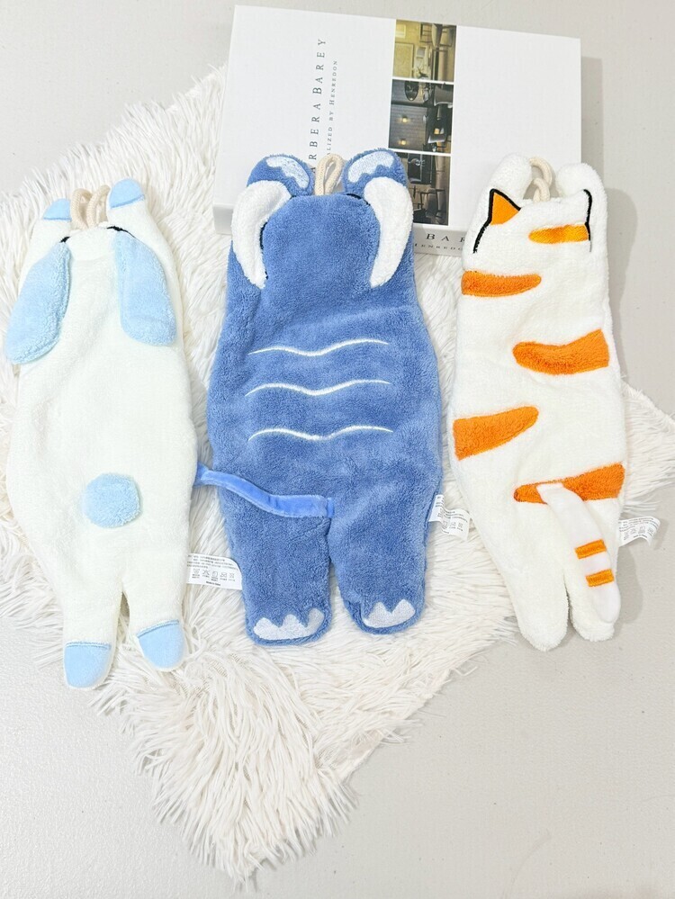 『3入組』動物罰站屁屁擦手巾『約36*15cm』((不列入會員折扣))