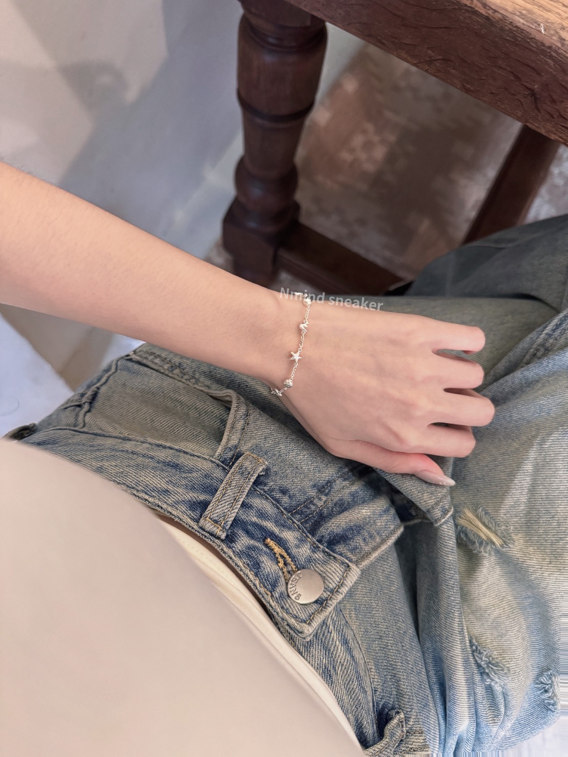 <快速出貨> CHARLES & KEITH 小CK 度假海星貝殼手鍊🐚