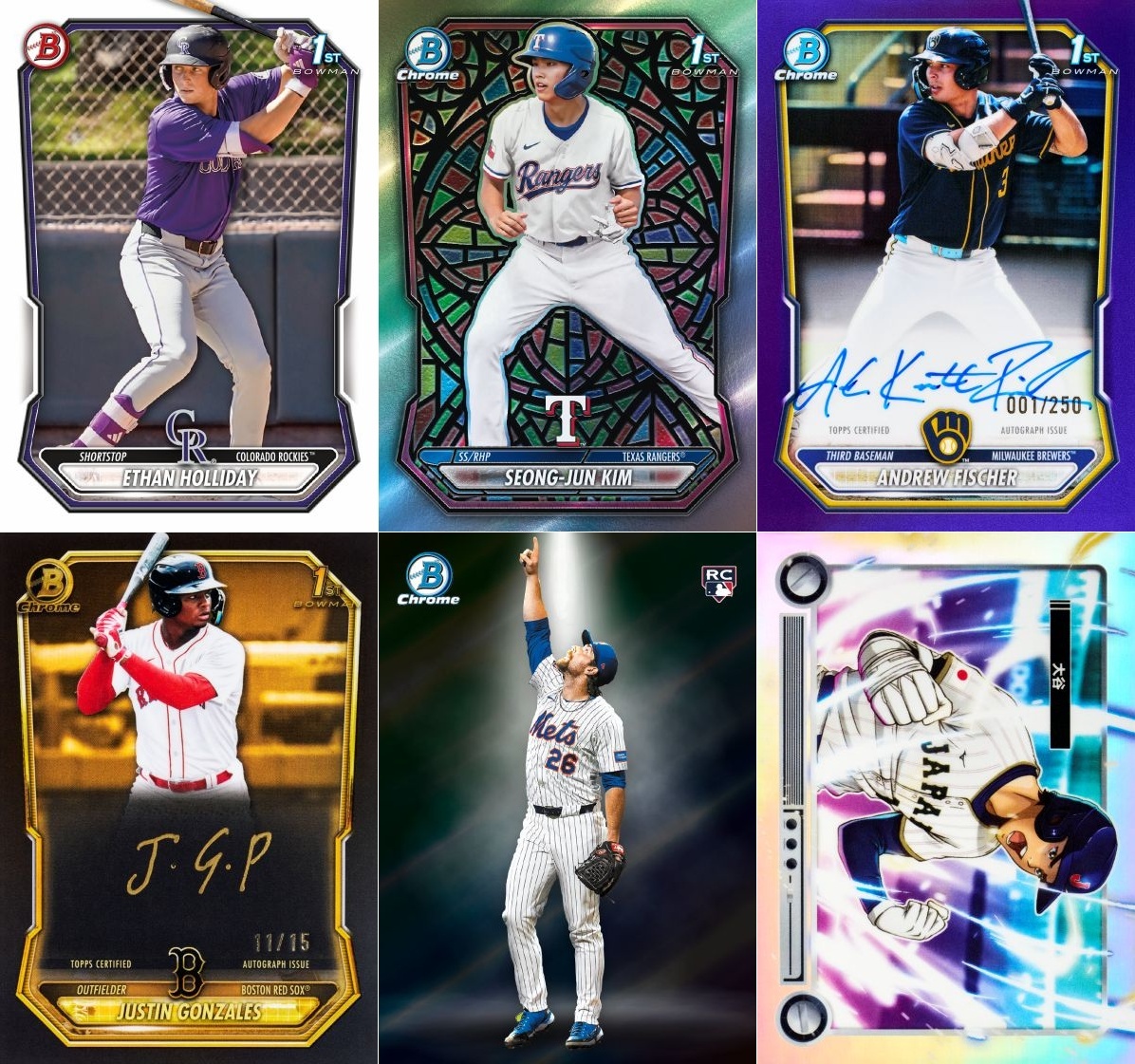 Topps 2026 Bowman Baseball Mega Box 球員卡 卡盒