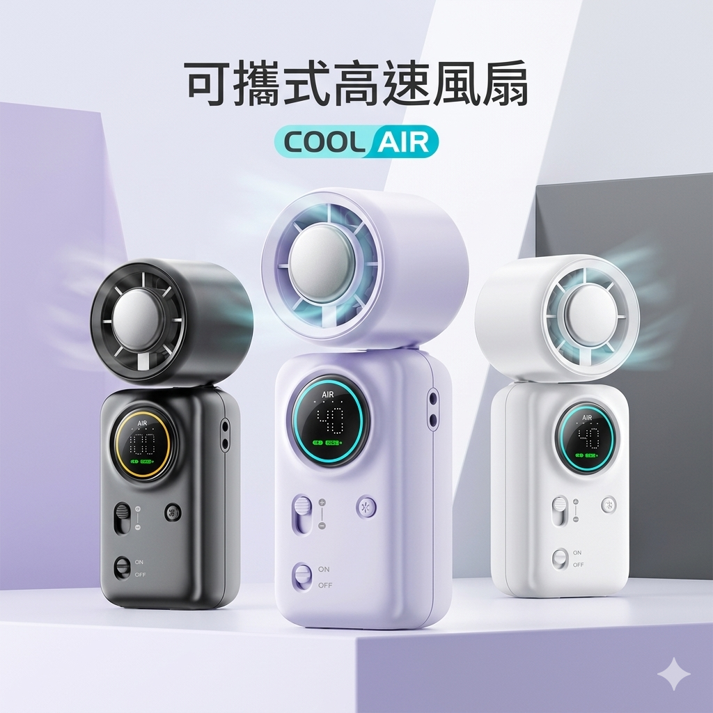 極蛋超高速迷你製冷風扇(平行進口）
