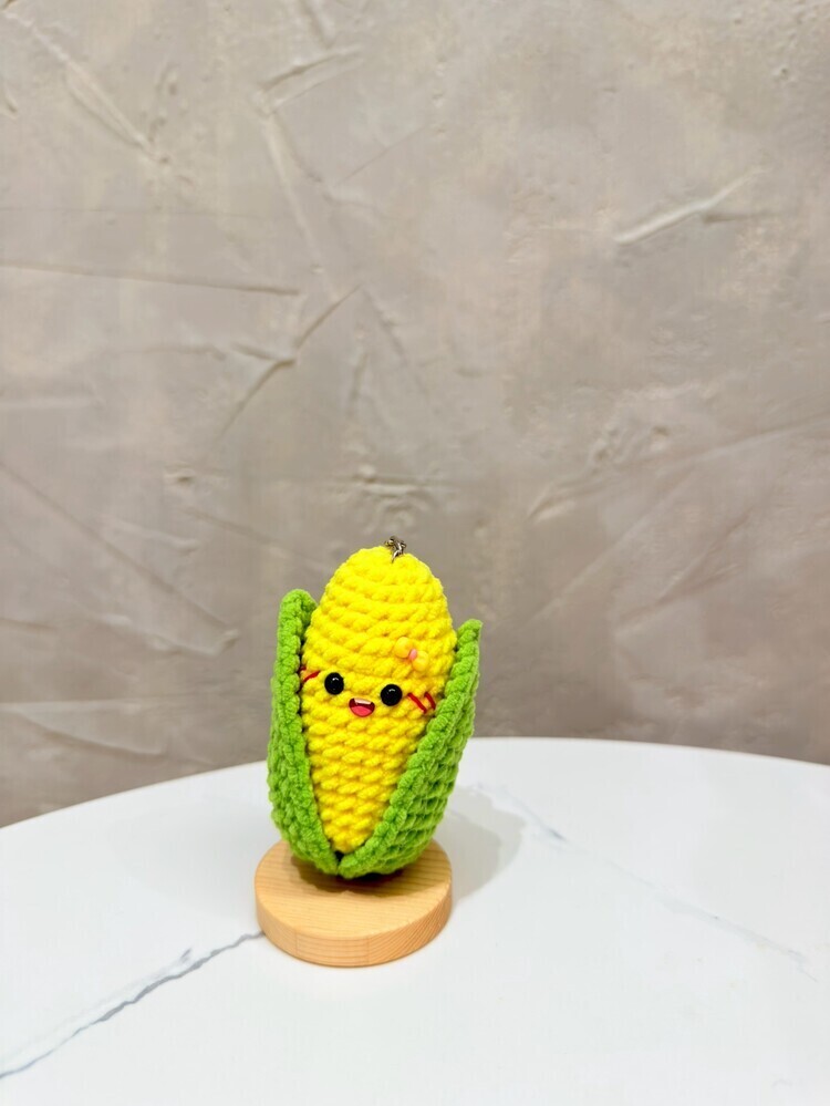 蝴蝶結玉米吊飾『約7cm』((不列入會員折扣))