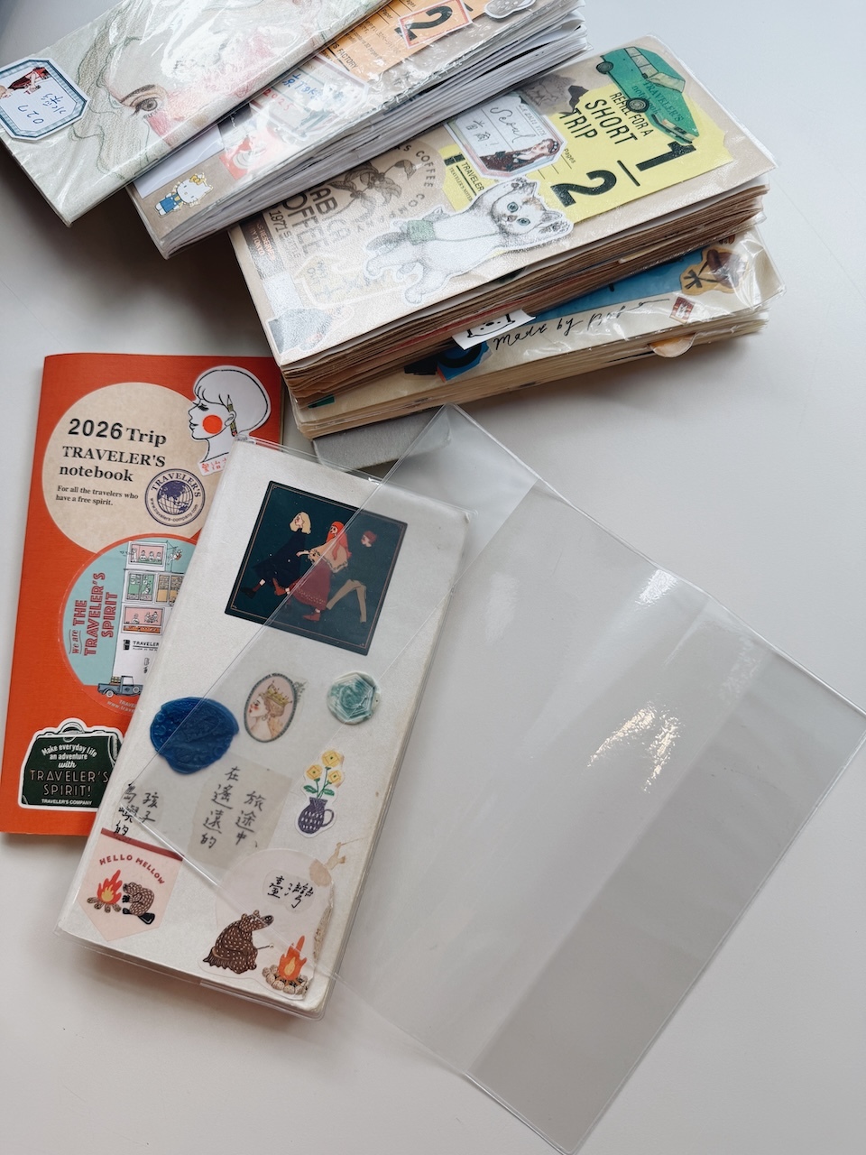 A5 SLIM 透明PVC書套 適用TN標準尺寸