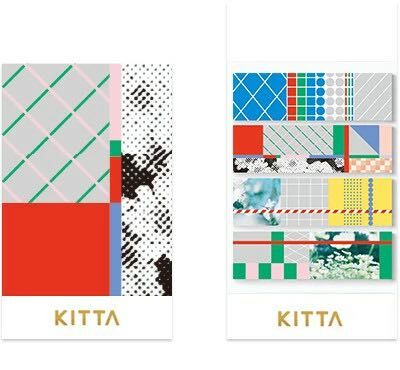 平行線 KITTA 隨身攜帶和紙膠帶 KIT076｜日本KING JIM