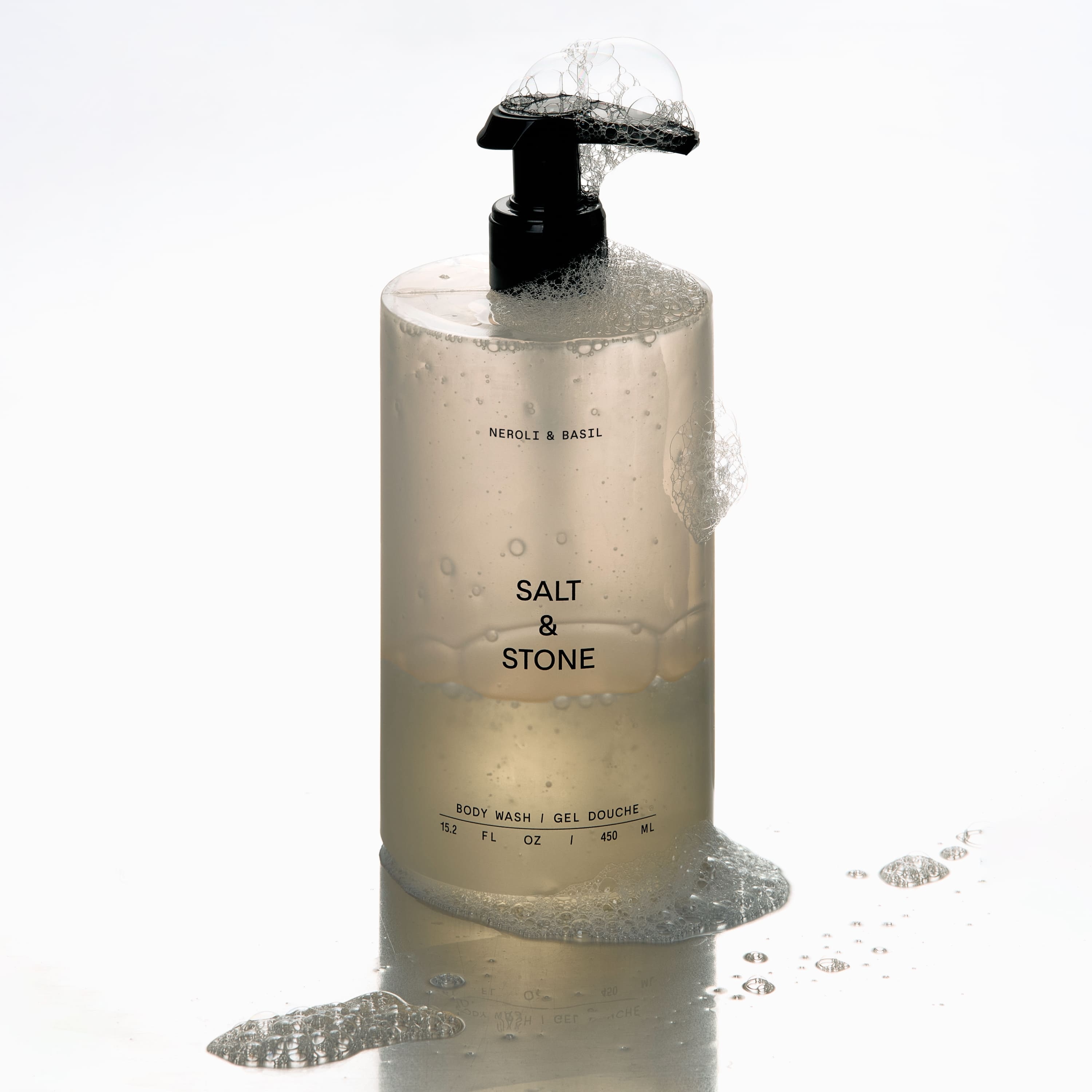 美國 SALT & STONE 玻尿酸保濕潔膚露 紫蘇橙花 NEROLI & BASIL