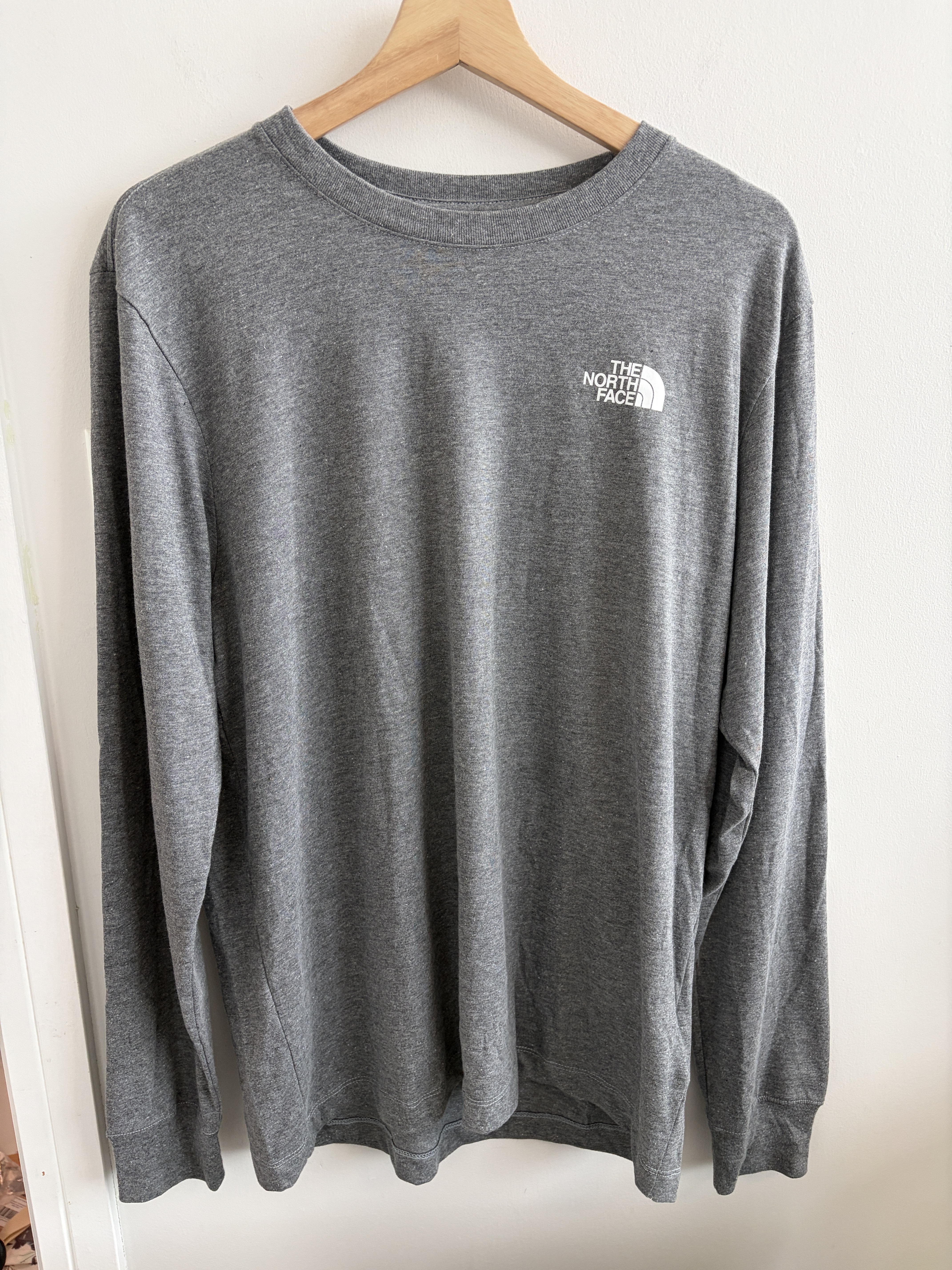 THE NORTH FACE 男大人 BIG BOX 正反圖案 長TEE
