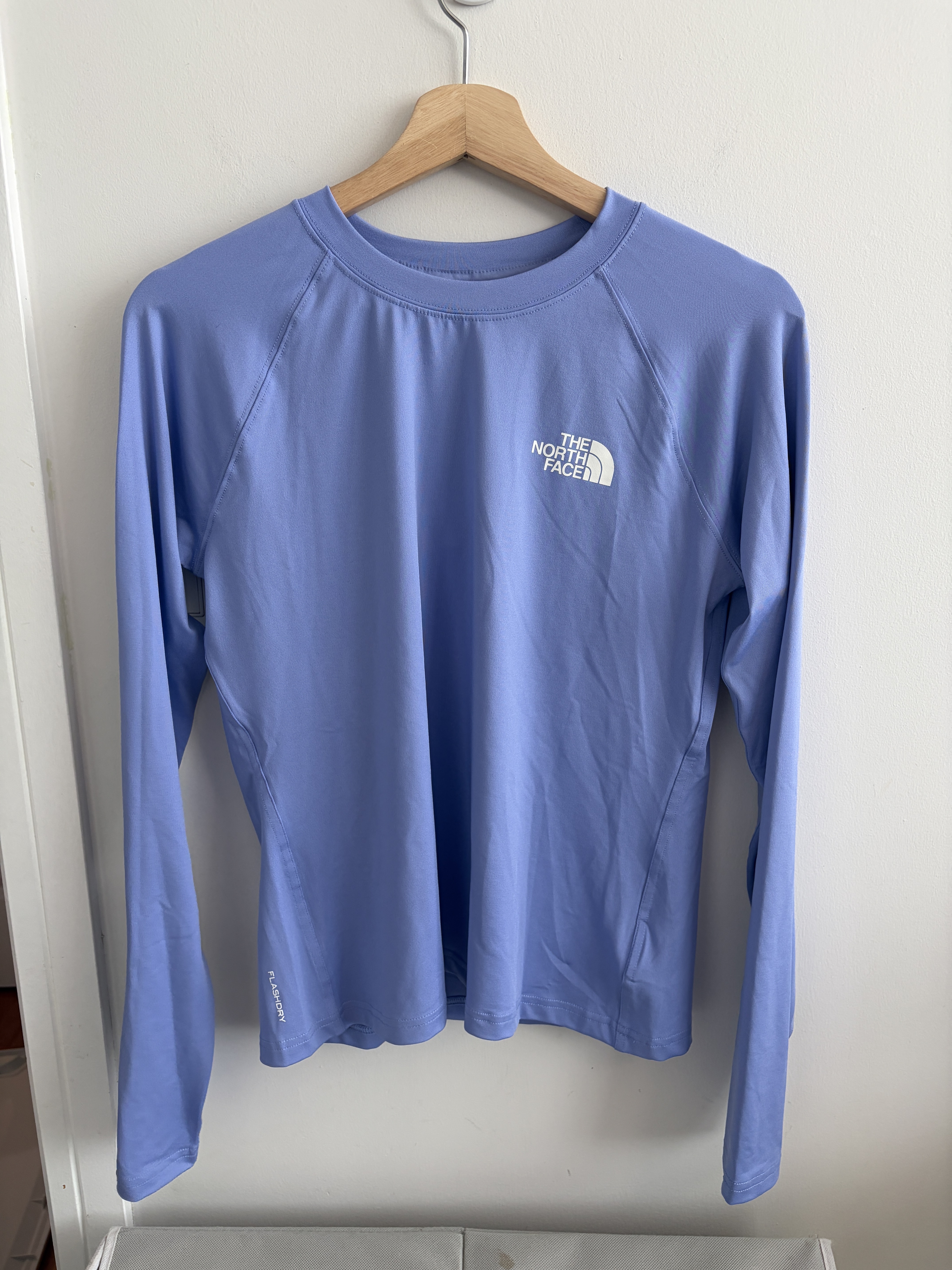 THE NORTH FACE 女童 防曬抗UV40 速乾 機能材質 長TEE