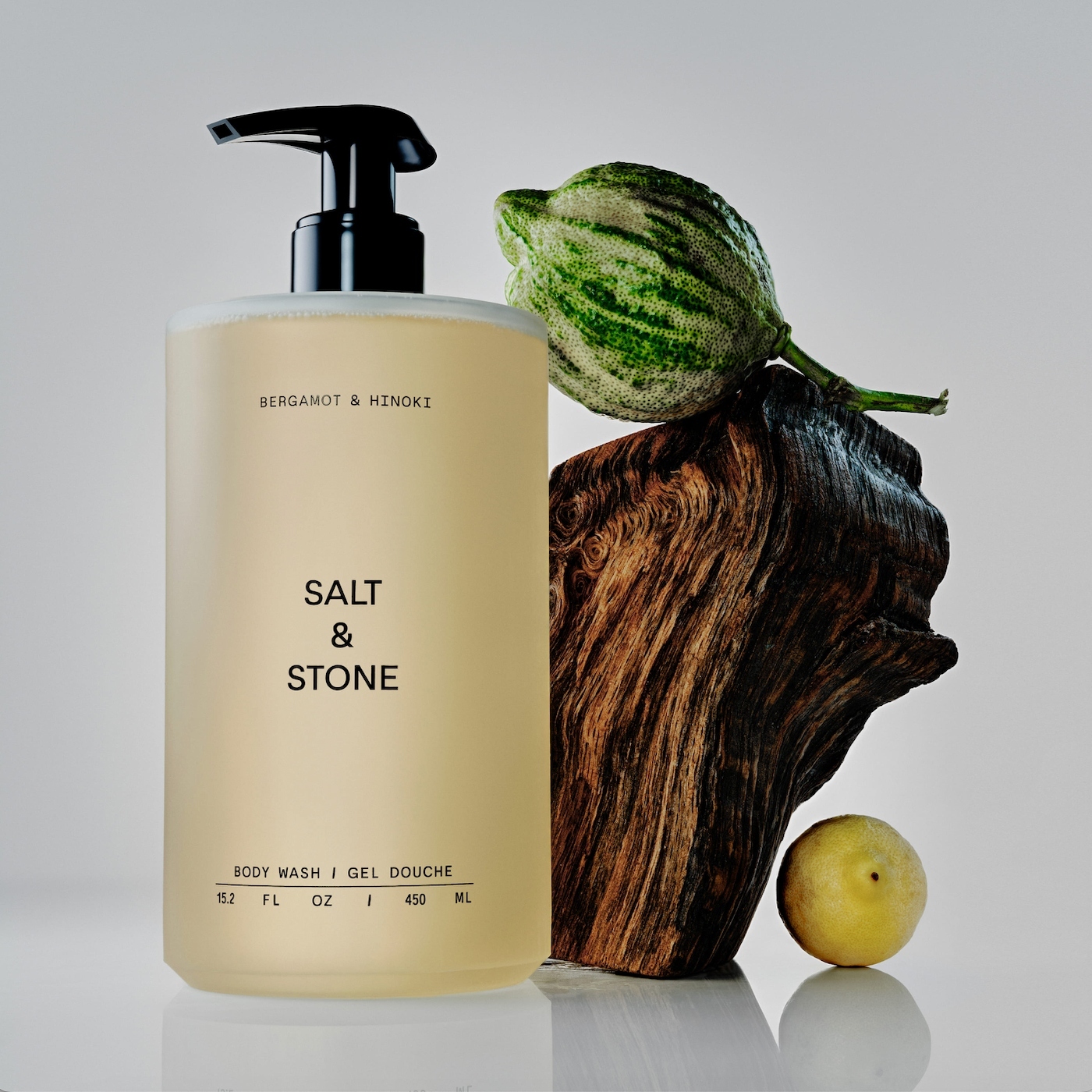美國 SALT & STONE 玻尿酸保濕潔膚露 檜木佛手柑 BERGAMOT & HINOKI