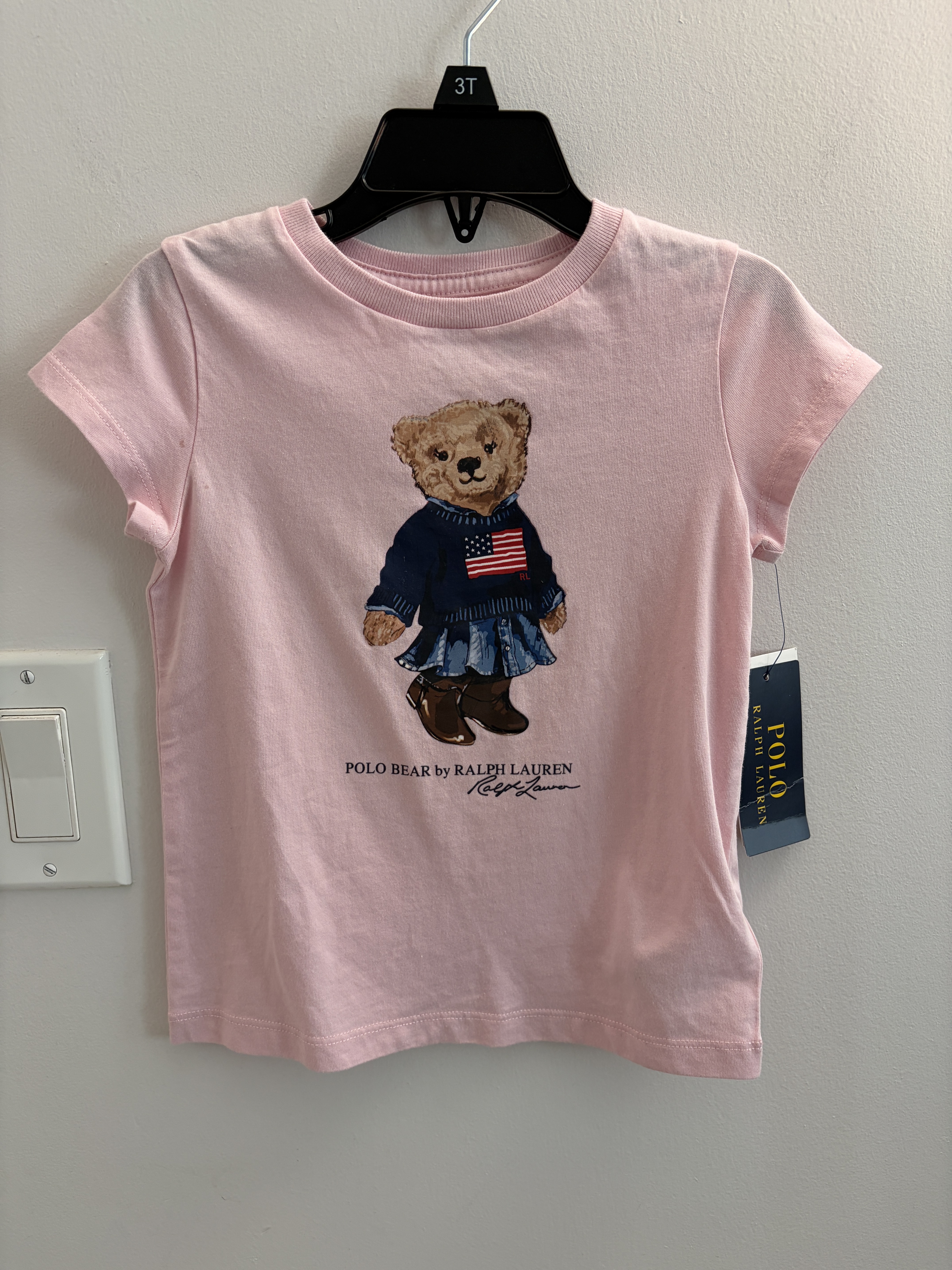 【限時】POLO Ralph Lauren 小女童 Polo小熊 短TEE