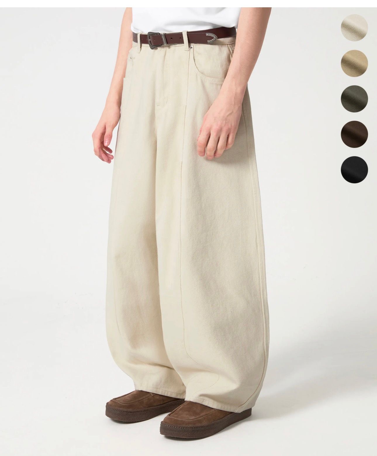 [預購] Trillion Balloon Cut Cotton Pants