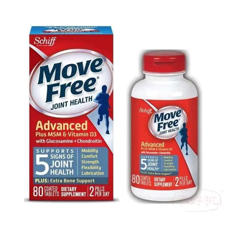 MoveFree 葡萄糖胺關節保健 80片