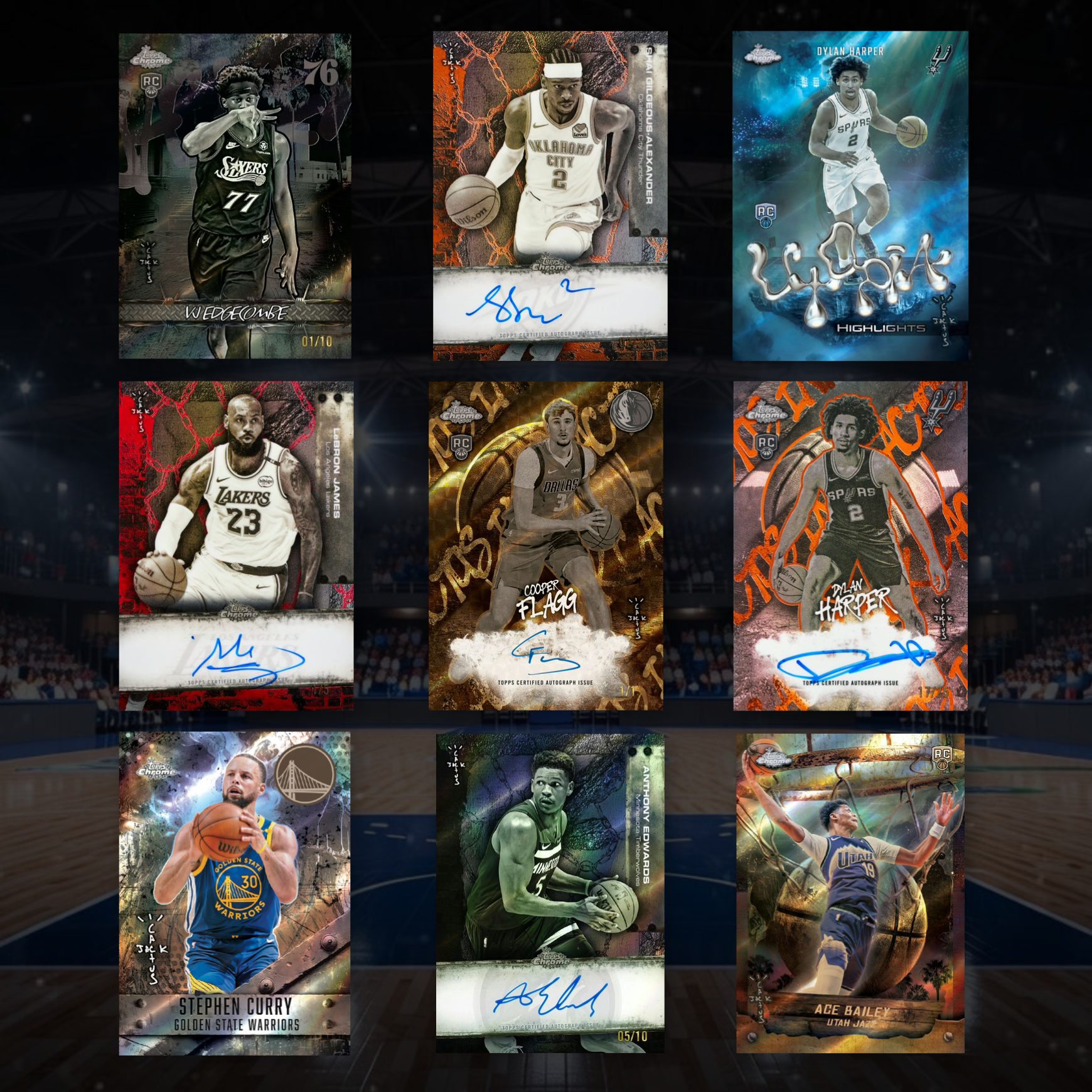 PYT#2 · 2025-26 Topps Chrome Cactus Jack Basketball 6Box HALFCASE [A0626010]