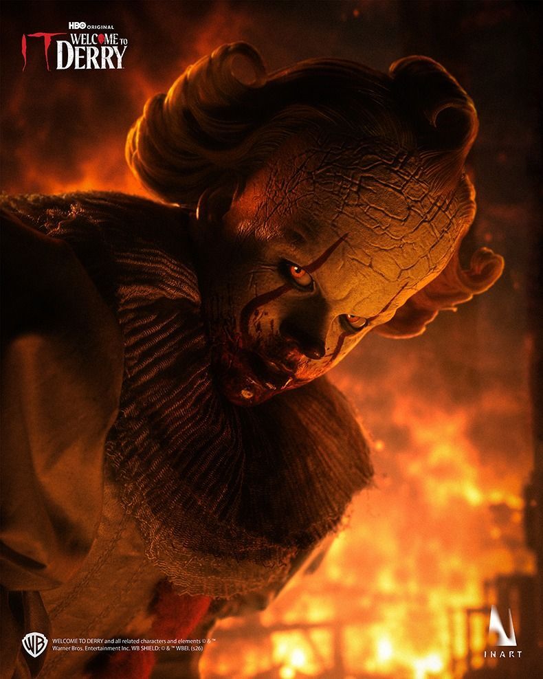 INART 1/6 A039 Welcome to Derry Season 1 - Pennywise 1/6 Collectible Figure 小丑回魂 潘尼懷斯