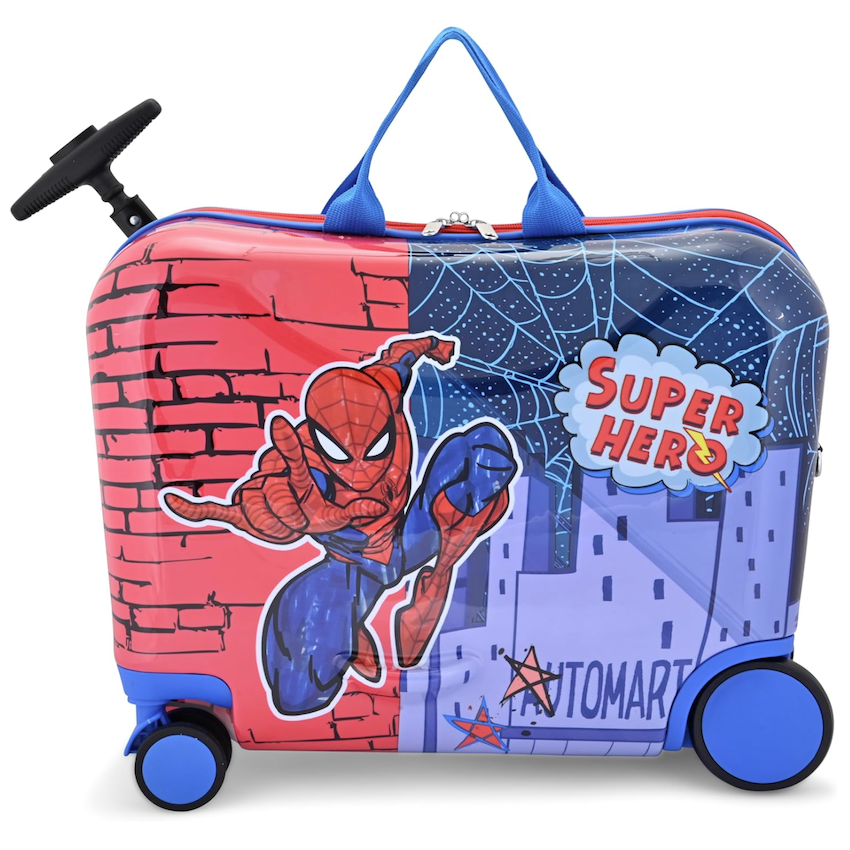 美國 Ride on 18" SpiderMan 兒童行李箱