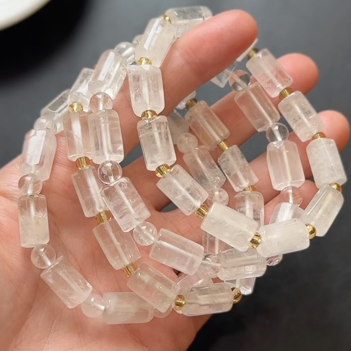 [原石] 白水晶 水晶手串