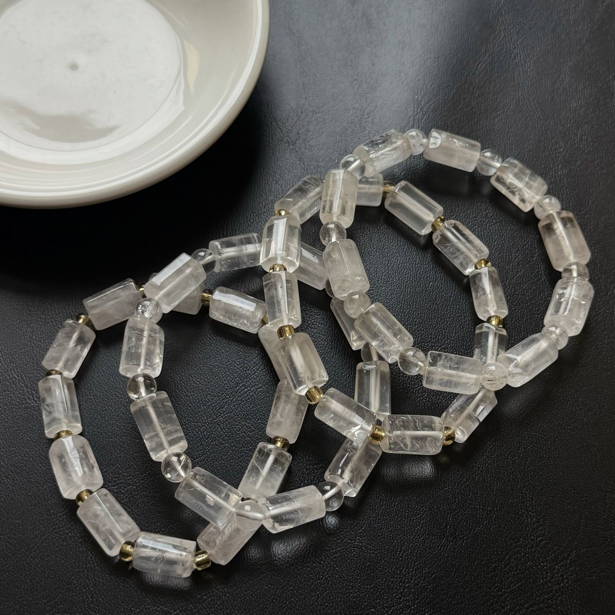 [原石] 白水晶 水晶手串