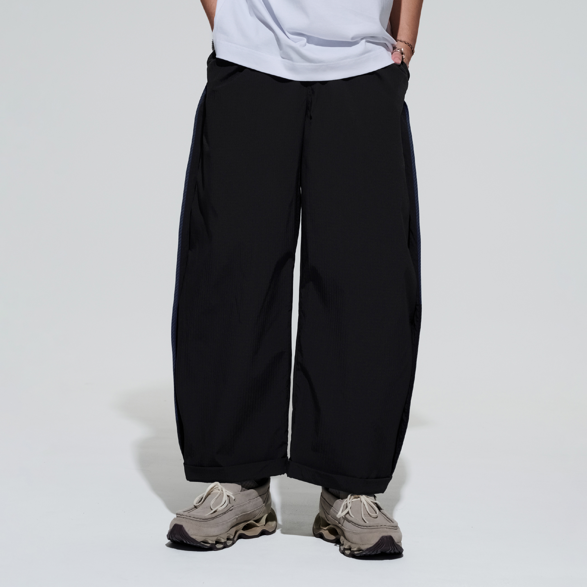 MELSIGN Plaid Track Pants