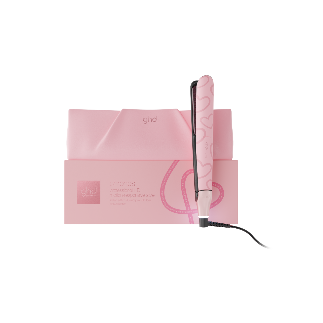 GHD CHRONOS 柔霧粉紅限量版高清亮澤造型夾