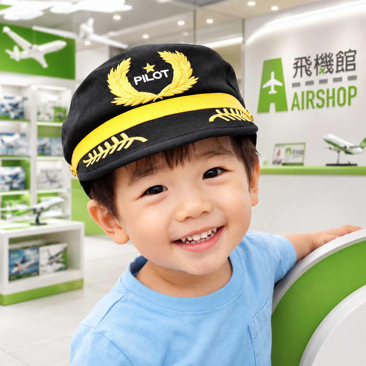 AIRSHOP 兒童款 PILOT機師帽