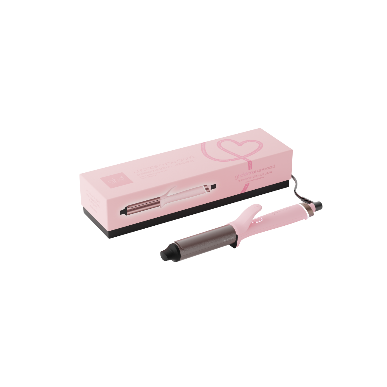 GHD CURVE GRAND TONG 柔霧粉紅限量版高清亮澤豐盈捲髮棒