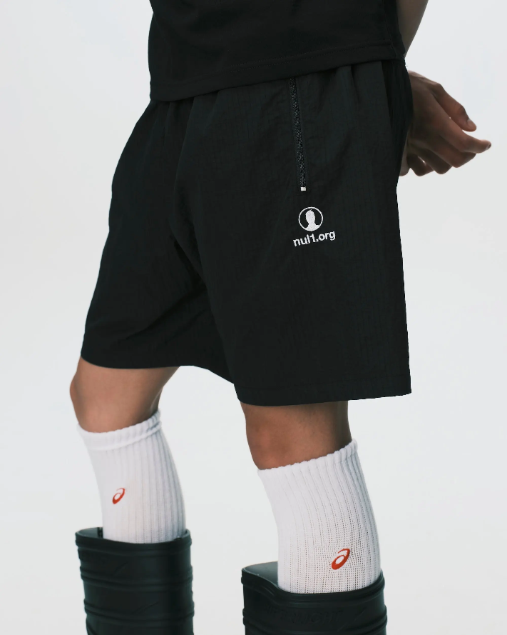 Nul1.org｜Profile Shorts Black
