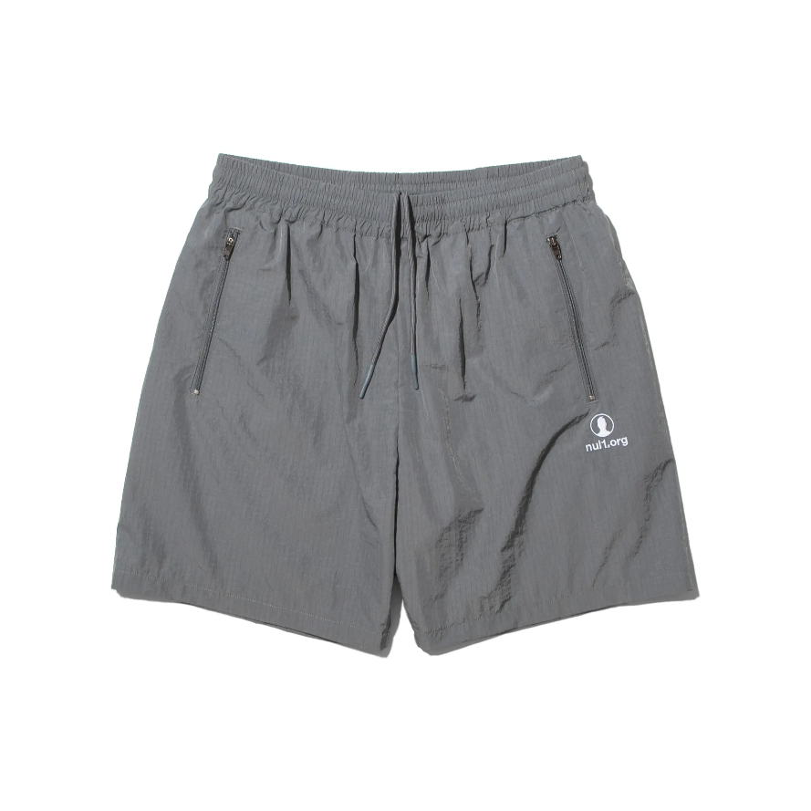 Nul1.org｜Profile Shorts Gray