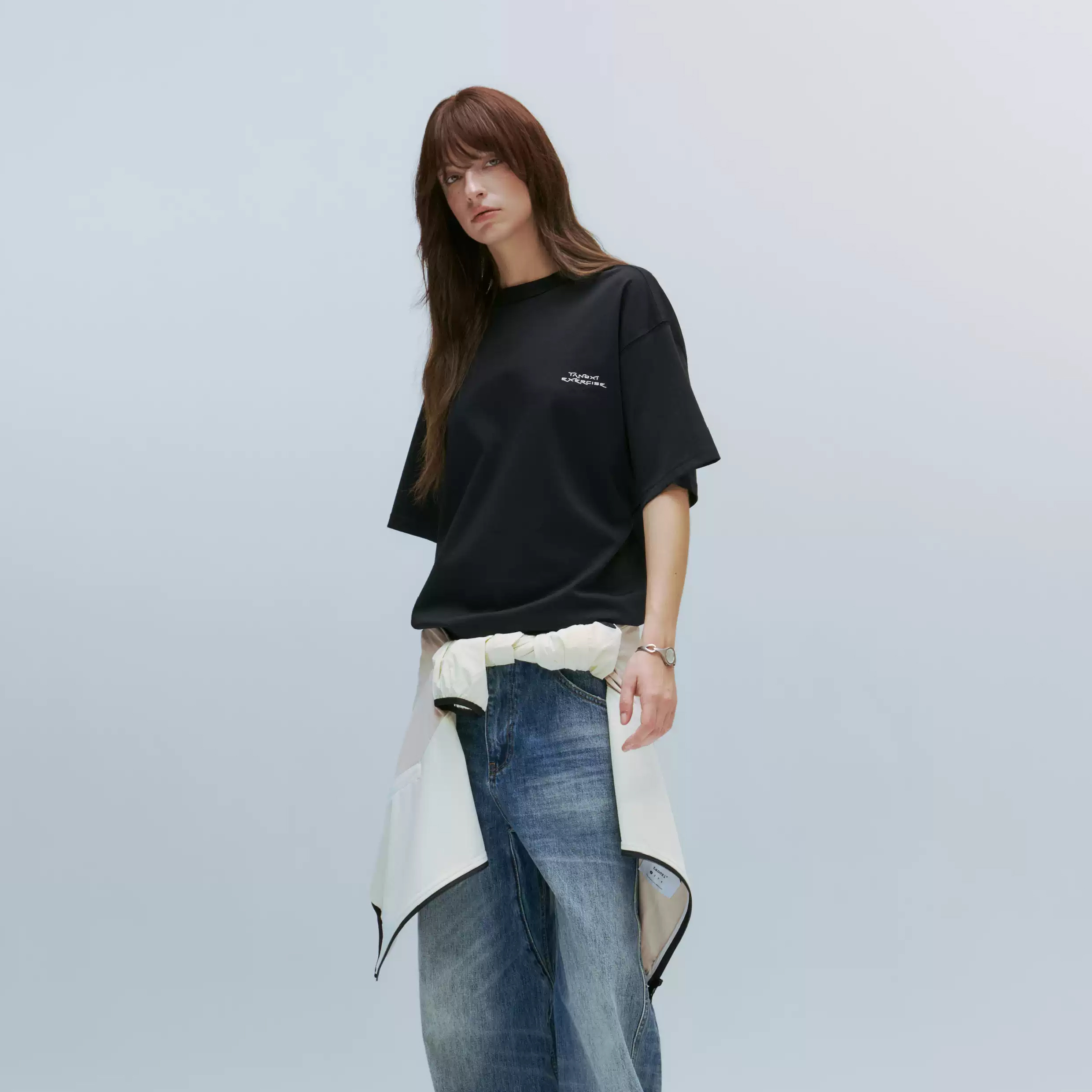 TANOXI Dot Print Tee 速乾 波點印花 圖像短Tee [TNX-T454]