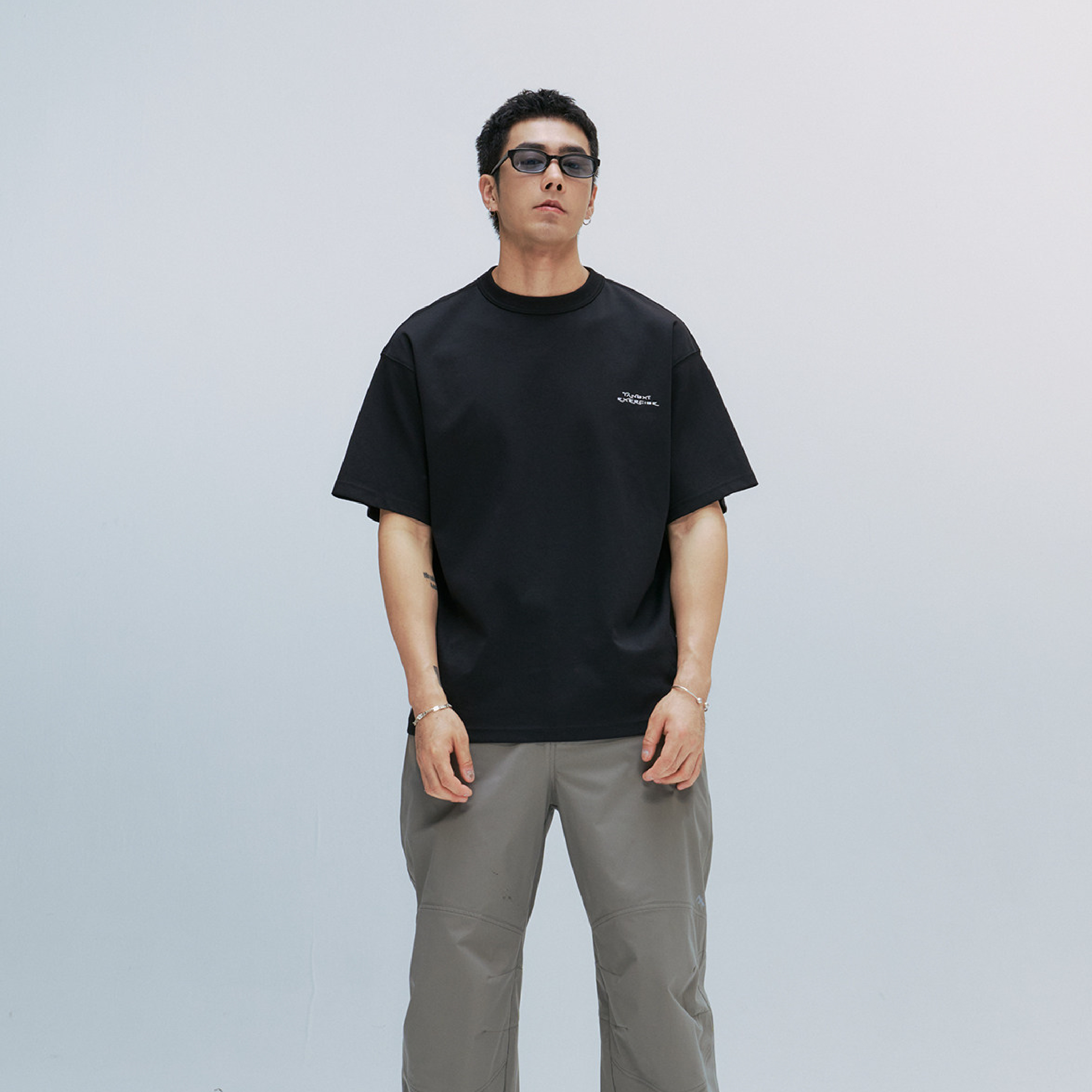 TANOXI Dot Print Tee 速乾 波點印花 圖像短Tee [TNX-T454]
