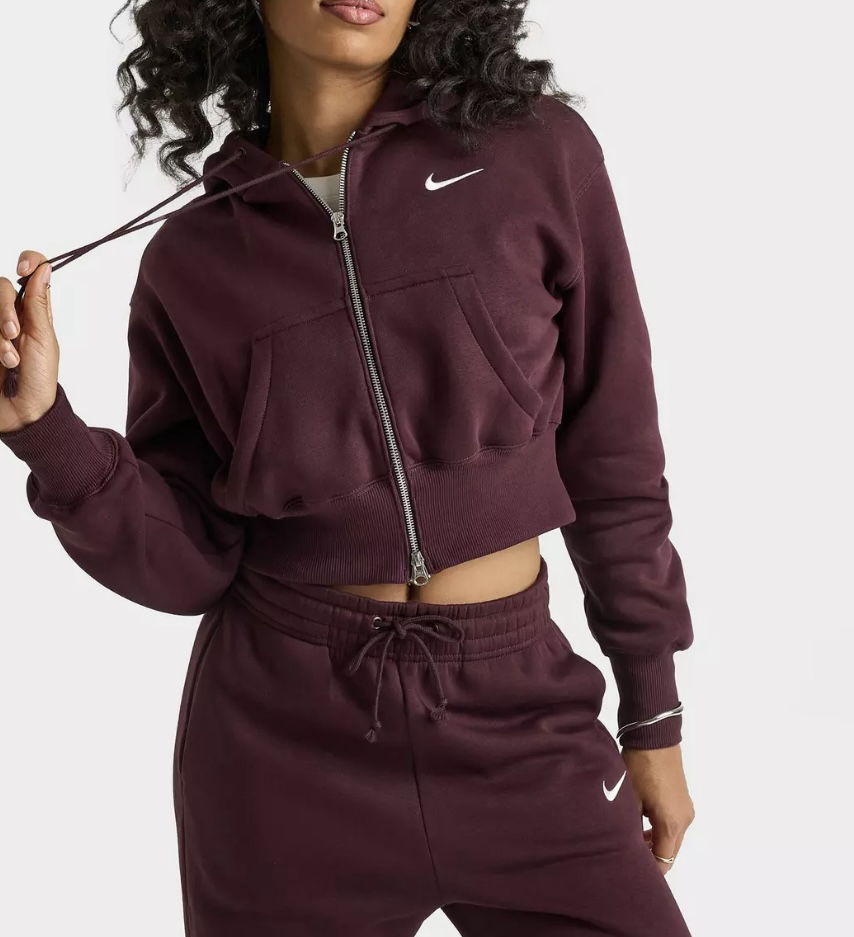 【預購】 Nike H0619888 衛衣外套（棗紅色）