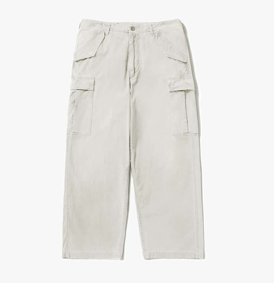 A.PRESSE 2026 VINTAGE US ARMY M-51 FIELD PANTS - WHITE PRE ORDER ITEM (預訂中)