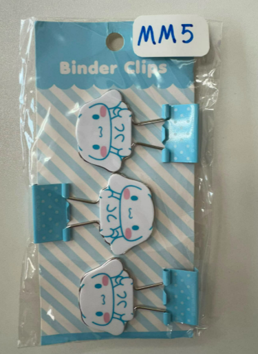 Sanrio  玉桂狗 夾子 3枚set#MM5