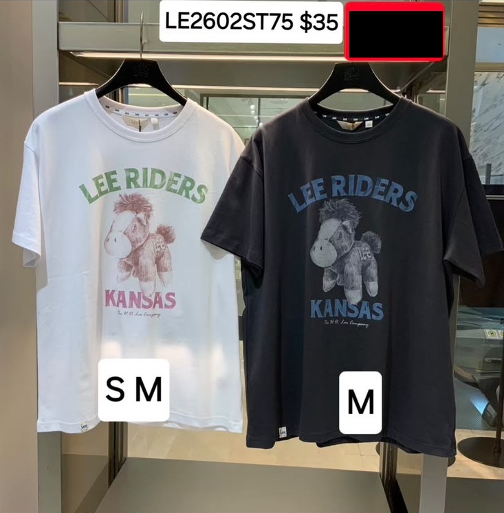 LE11 S:胸42 長26 M:胸44長26.5 $249