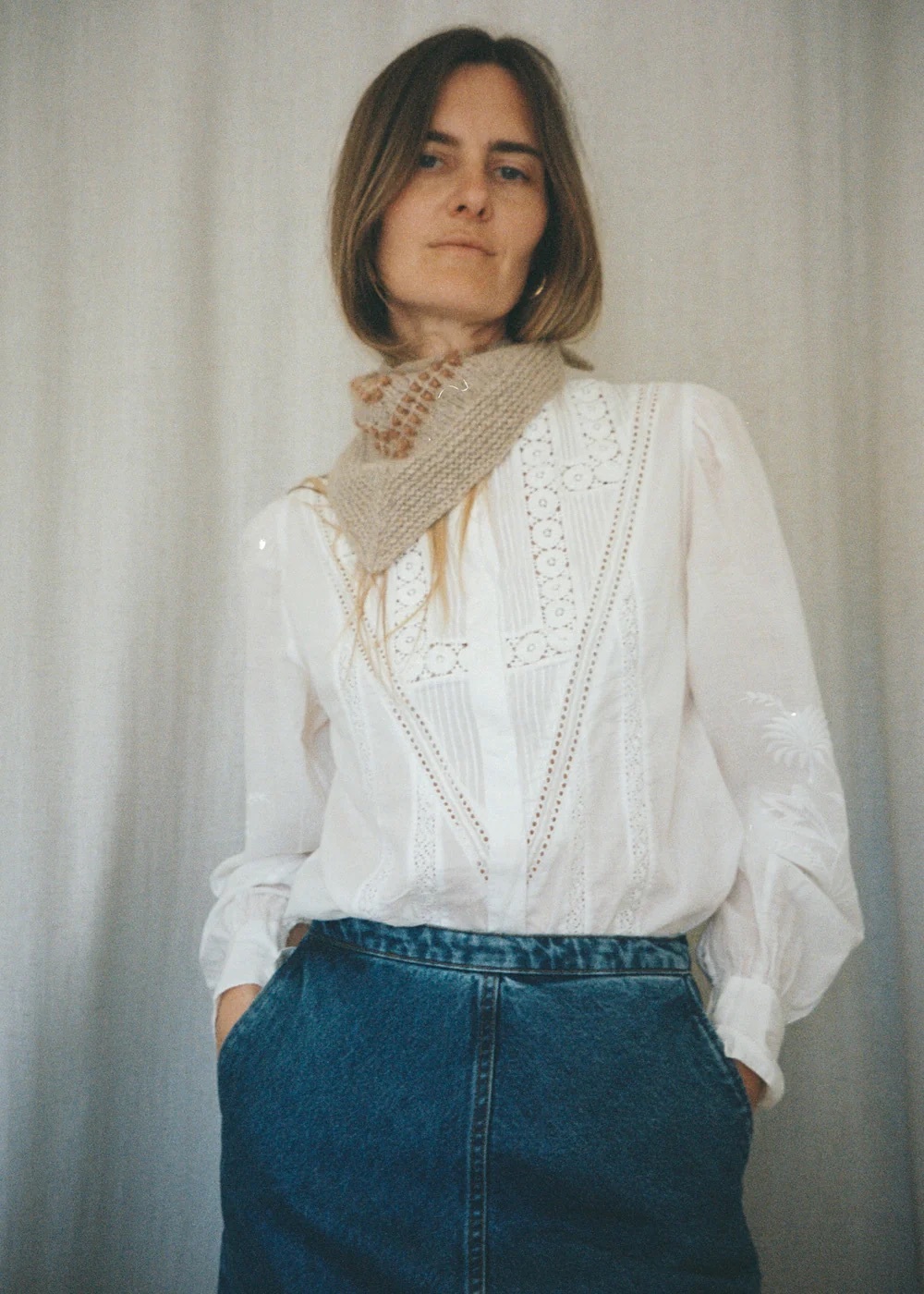 Biches & Buches - Seaside Shawl (英文 PDF 織圖)