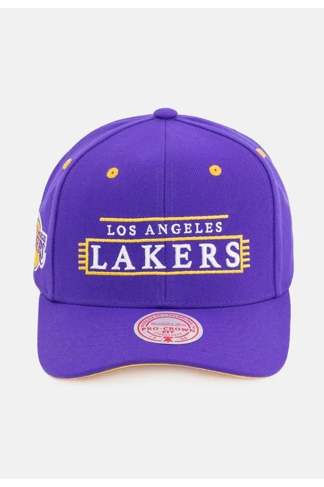 Mitchell & Ness NBA 洛杉磯湖人隊 籃球棒球帽