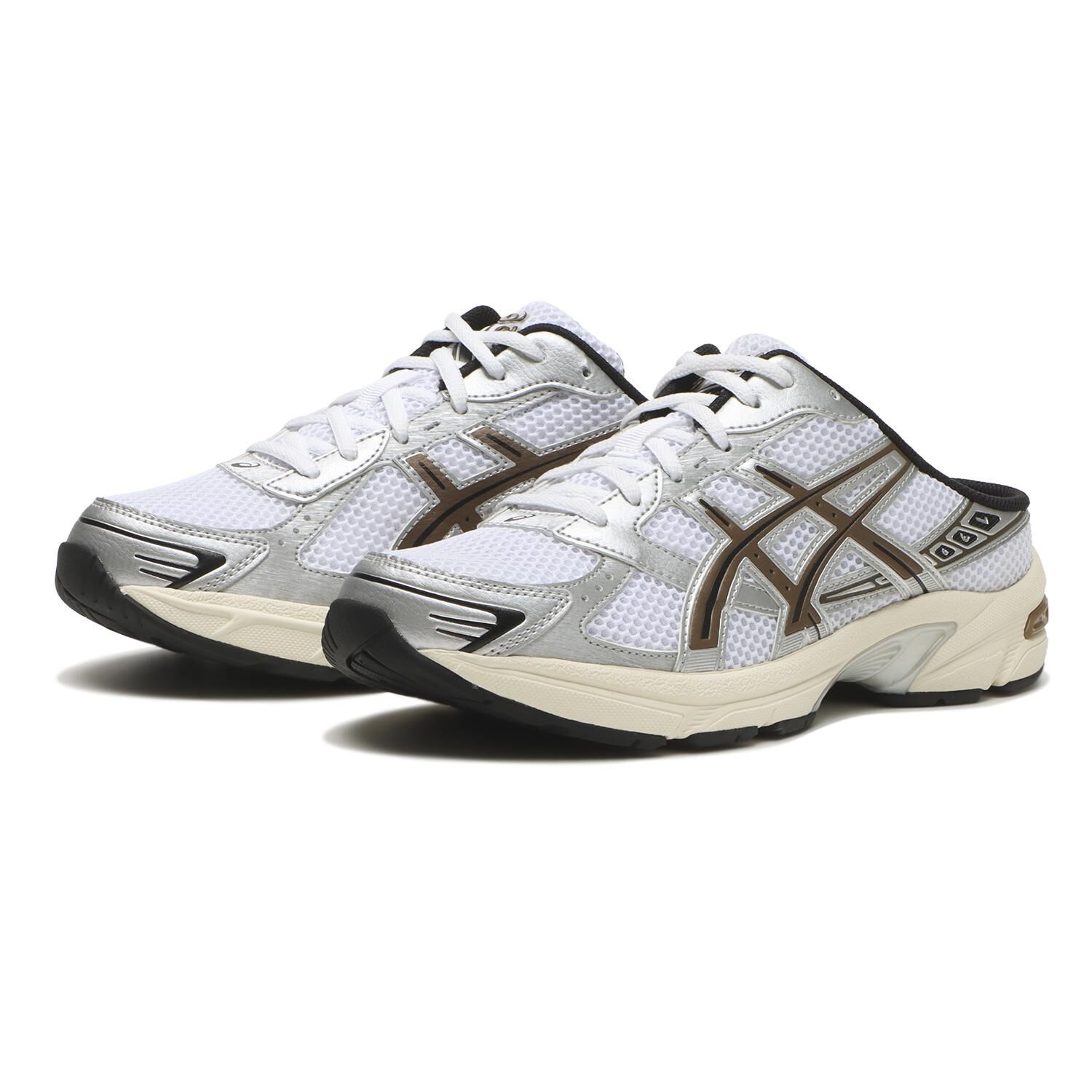 Asics GEL-1130 Mule 日本新款 白銀 穆勒 男女 復古 慢跑鞋 1203B048-101