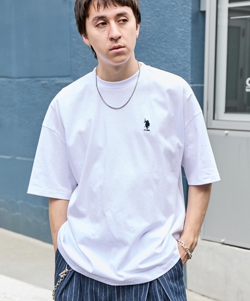 （預購）U.S. POLO ASSN. 小Logo 刺繡短T