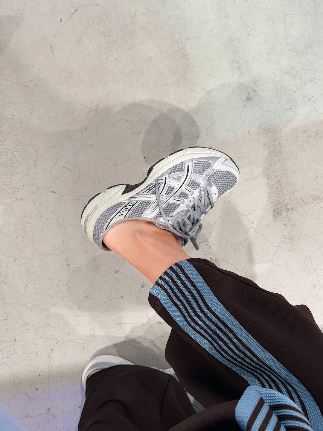 Asics GEL-1130 Mule 日本新款 灰銀 穆勒 男女 復古 慢跑鞋 1203B048-020