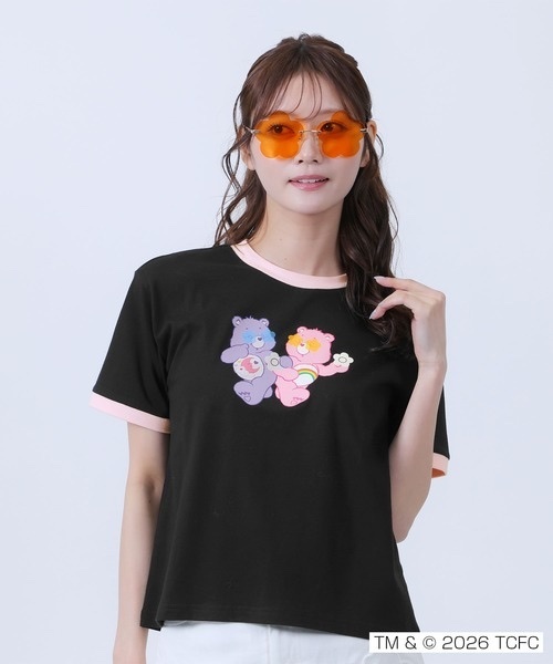 MARY QUANT / Care Bears(TM) Ringer T-Shirt